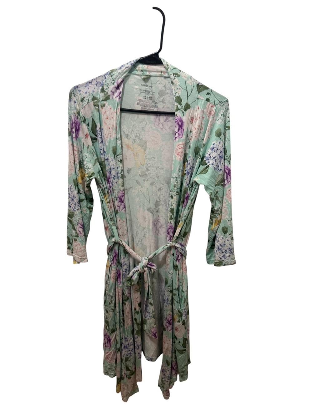 Posh Peanut Mommy Floral Robe Size Medium